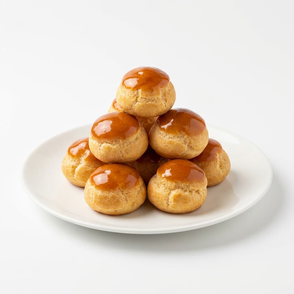 Caramel Cream Puffs
